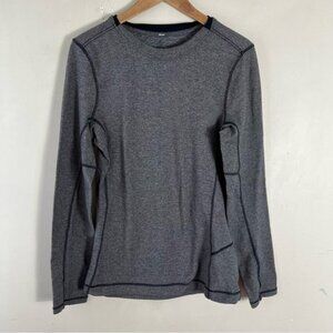 Lululemon Metal Vent Tech Long Sleeve Shirt Mens Grey Performance Active Small